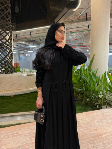 عباية جمان شك اسود