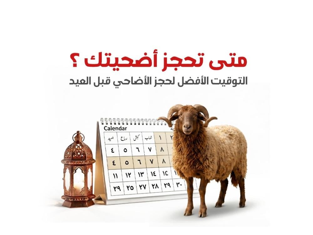 احجز أضحيتك الآن في السعودية | أفضل وقت لشراء الأضحية قبل العيد