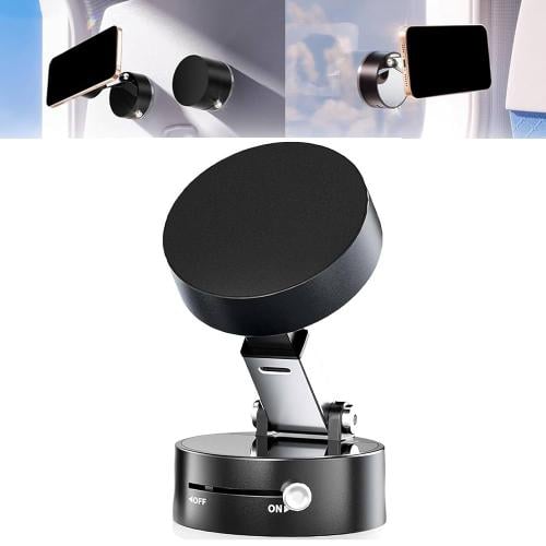 قاعده جوال بالشفط الهواء  لون اسود