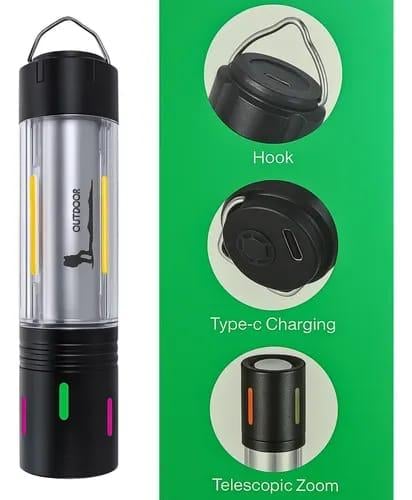 كشاف كهربائي للرحلات والمخيمات