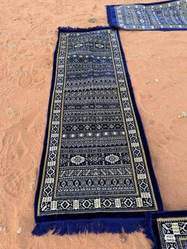 مده تركي 200*70 ازرق عامق رقم 9