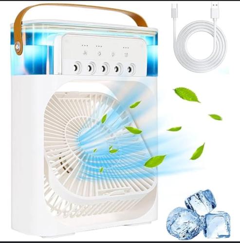 مروحه مع رذاذ