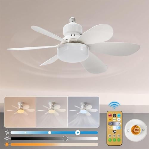 لمبه مع مروحه