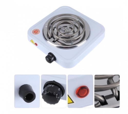 طباخة كهربائية حجم صغير مناسب للبيت والكرفان والسفر 5 درجات للحرارة