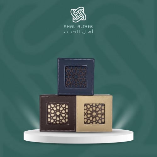 علب جلد وسط