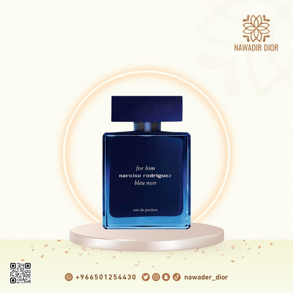 Narciso Rodriguez Bleu Noir perfume for men, Eau de Parfum, 100ml