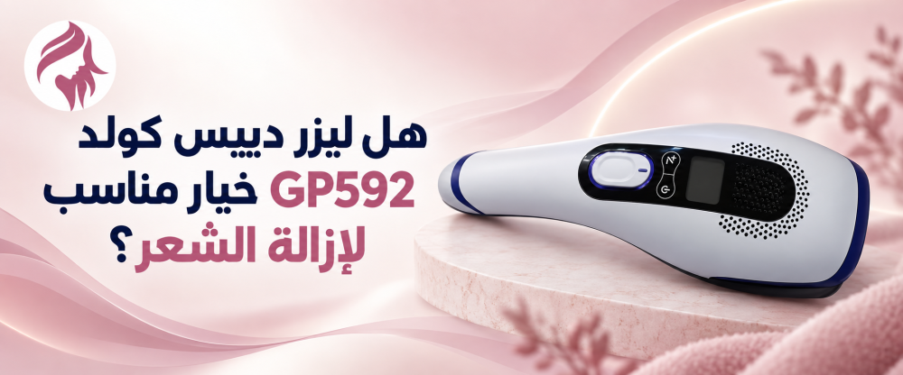 هل ليزر دييس كولد GP592 خيار مناسب لإزالة الشعر؟