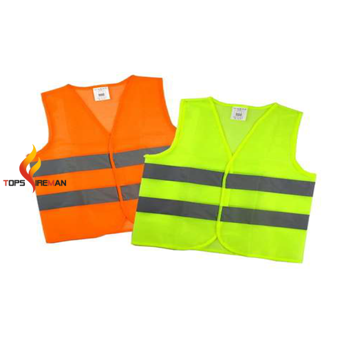 safety vest 120g yellow or orange without pockets