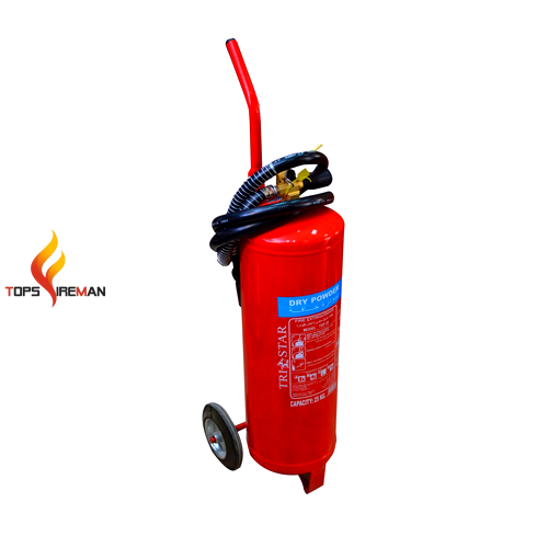 ABC Dry Powder 25kg Trolley/Mobile/Wheeled Fire Extinguisher