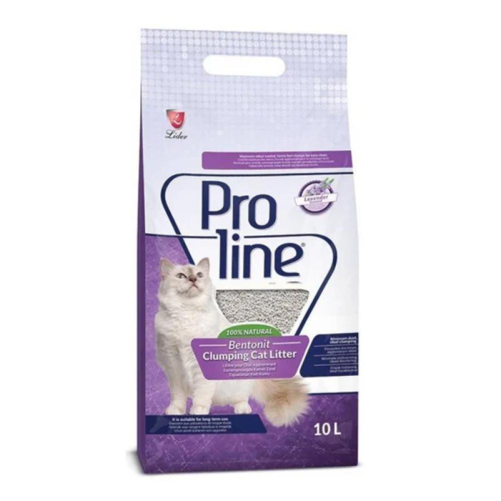 Proline Bentonite Clumping Lavender Scented Cat Litter - 5 Liters