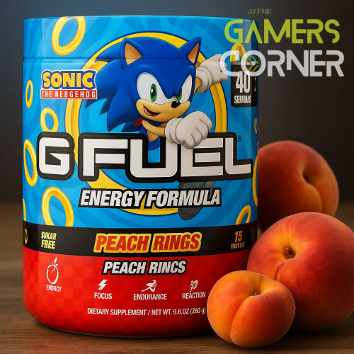 SONIC’S PEACH RINGS | سونيك حلقة الخوخ