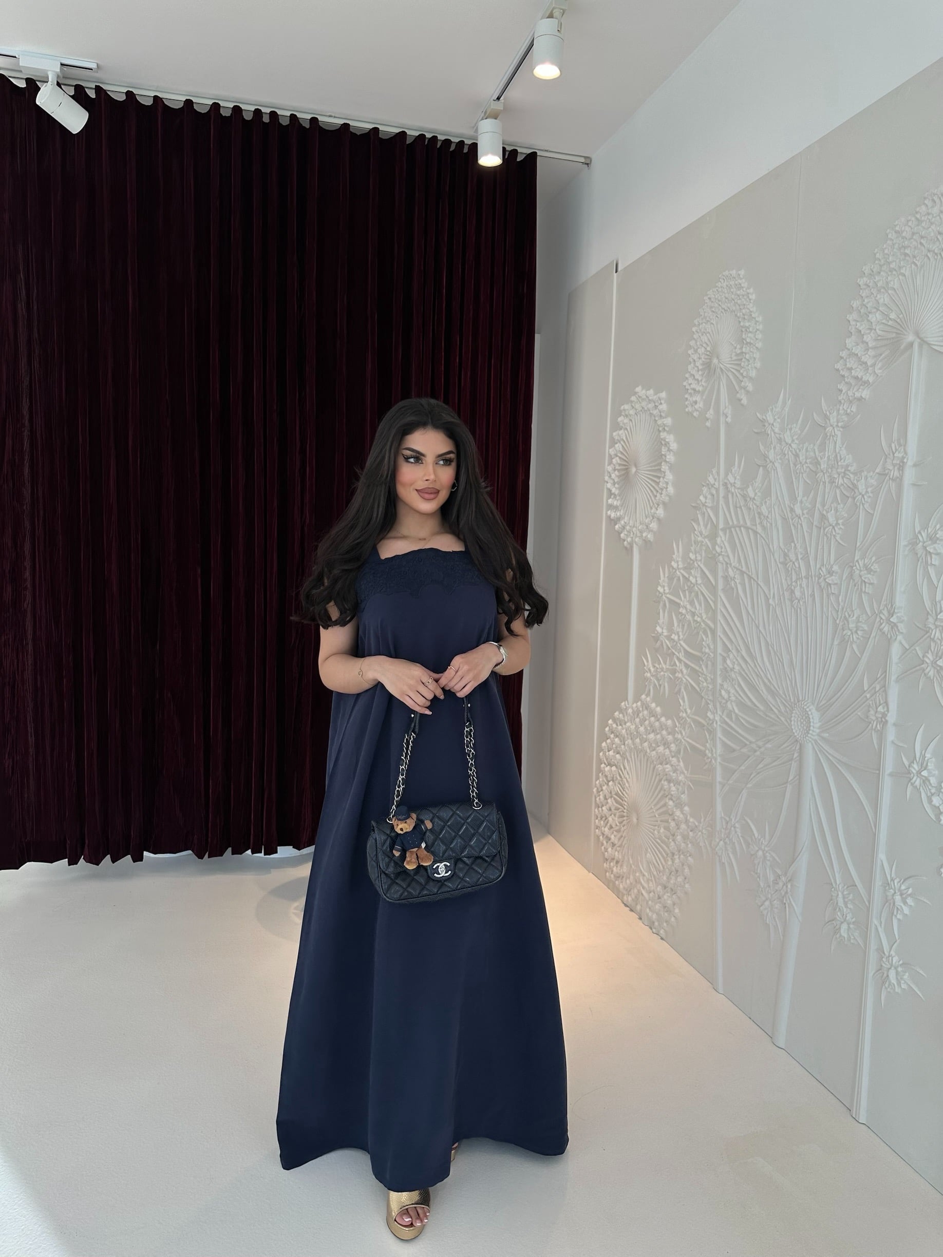 Under abaya dress