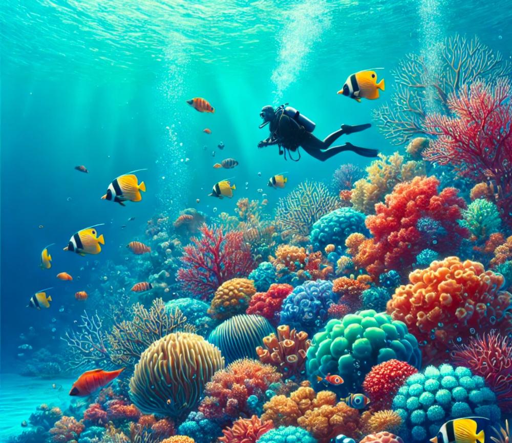 فوائد الغوص للصحة النفسية والجسدية