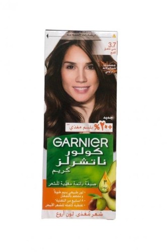 غارنييه صبغة شعر بني غامق لامع 3.7