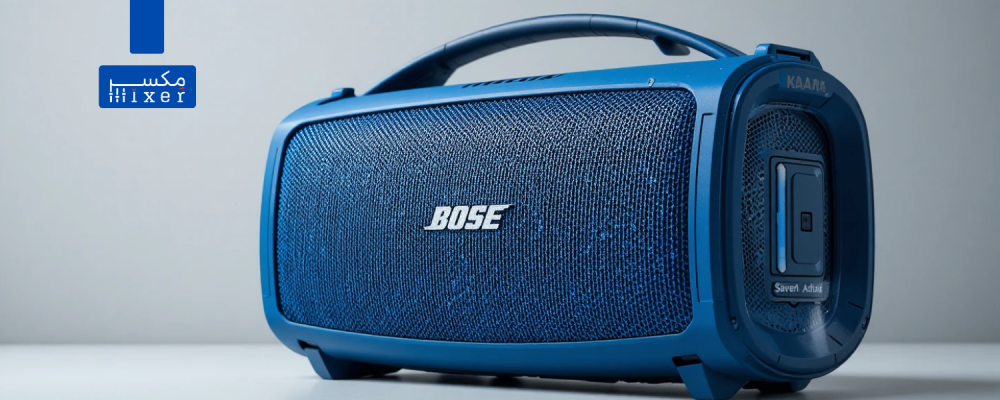 مكبر صوت محمول بلوتوث Bose SoundLink MAX 20 ساعة تشغيل، مقاوم للماء IP67، قوي ومتين – لون أزرق
