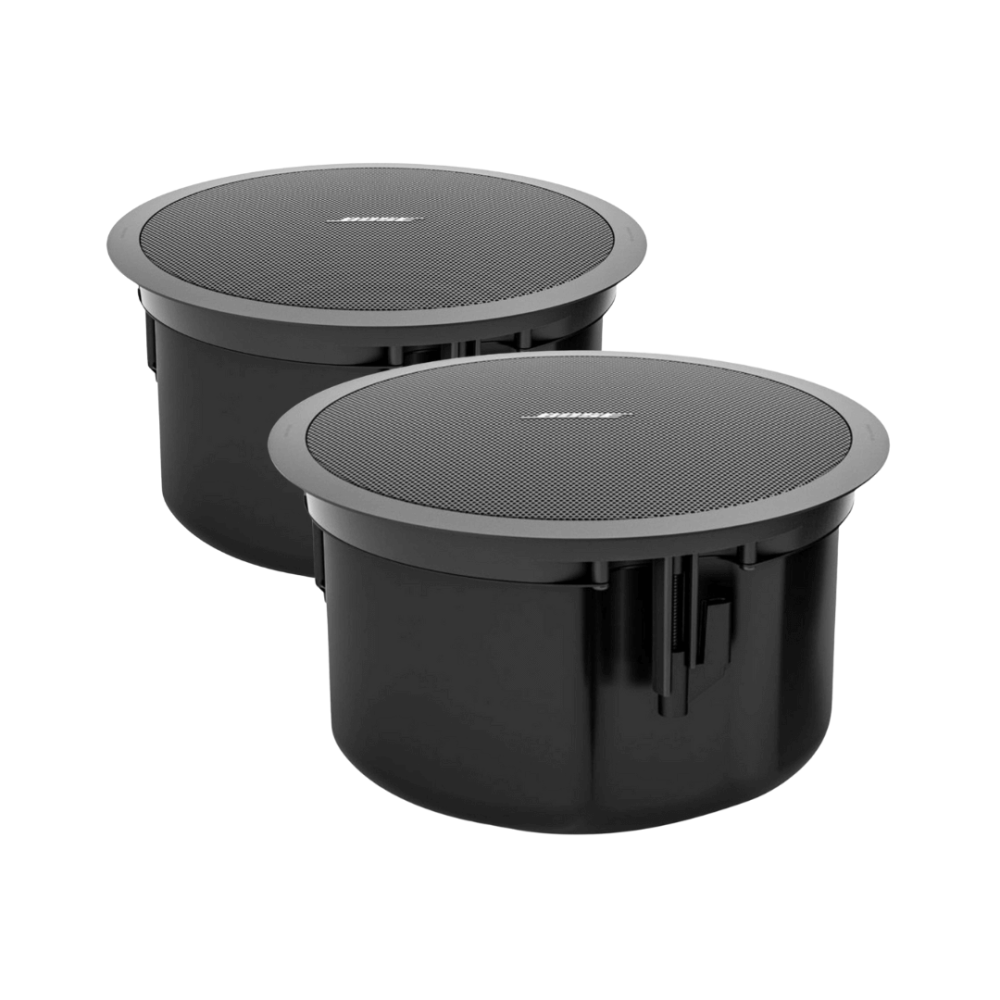 زوج سماعات سقفية Bose قوة 40 وات 4.5 إنش لون اسود FreeSpace FS4CE