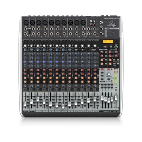 Behringer XENYX QX1202USB 12-Channel Professional Mixer with