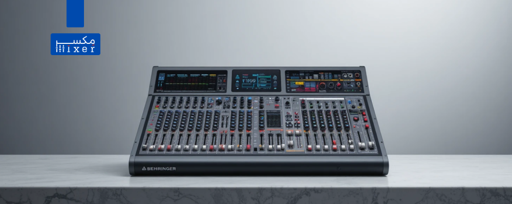 مكسر صوت الاحترافي نداء 16 قناة قدرة 1000 وات مع ثلاث مخارج صوتية ودعم بلوتوث وUSB لتجربة صوتية مثالية – موديل NA-PX16D