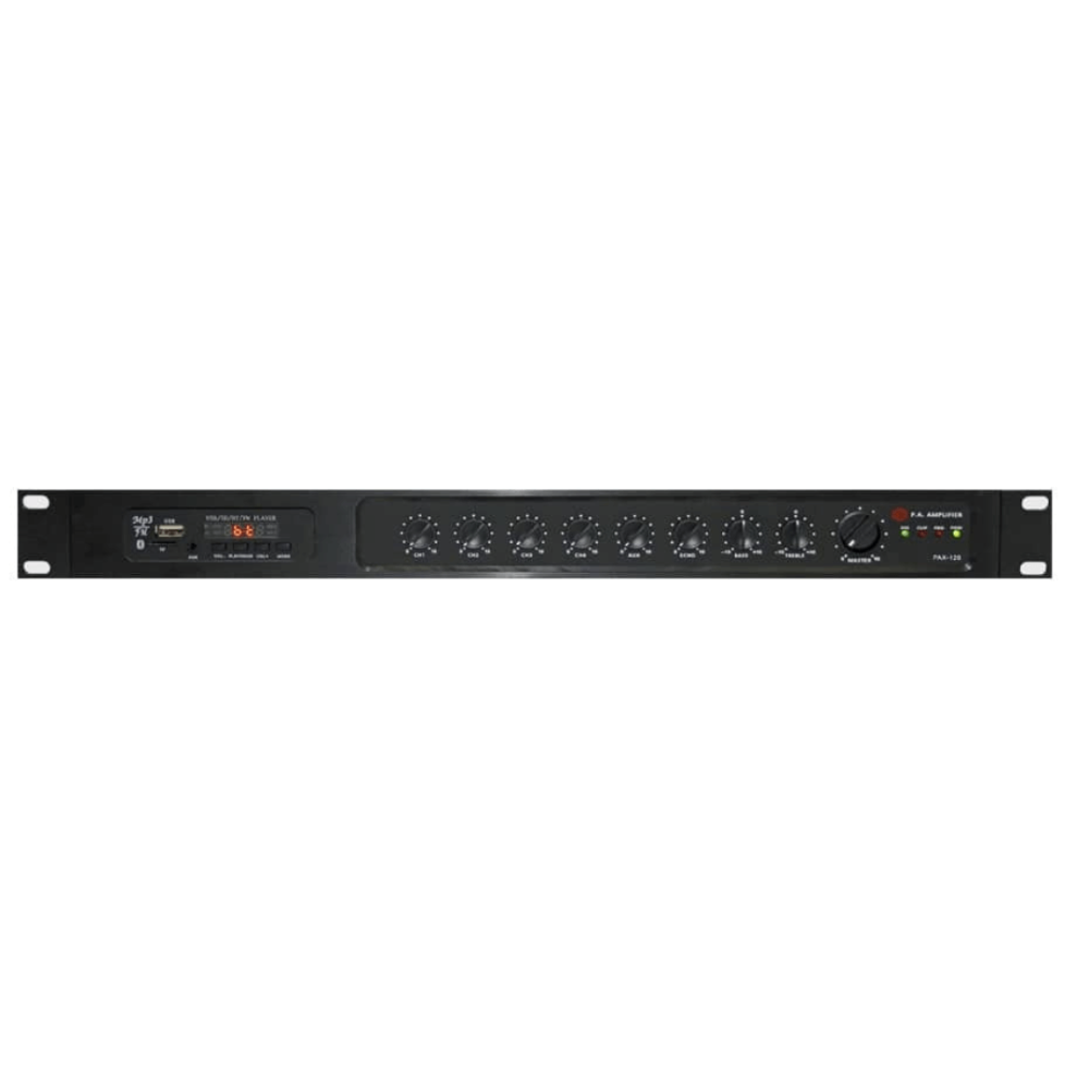 Unistar 60W Bluetooth Amplifier with MP3 Player USB-SD Amplifier Mixer PAX-60