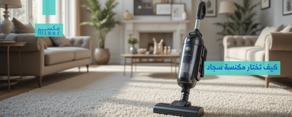 كيف تختار مكنسة سجاد تناسب احتياجات منزلك