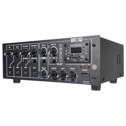 مضخم صوت امبلي فاير قوة 80 وات MIXER AMPLIFIER 80W...