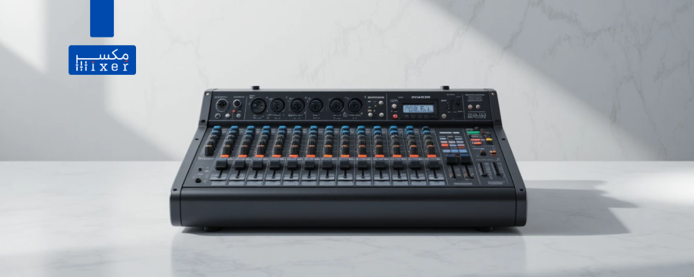 جهاز مكسر ديناكورد الألماني بدون باور 10 مداخل Dynacord CMS 1000-3 – الأداء الاحترافي في جهاز متكامل