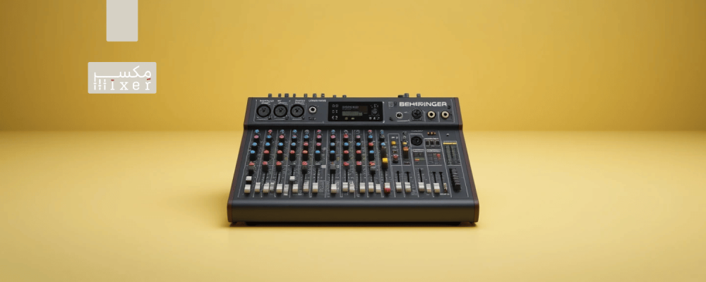 The best Behringer mixer, powerful control and perfect sound quality for shows and mosques.