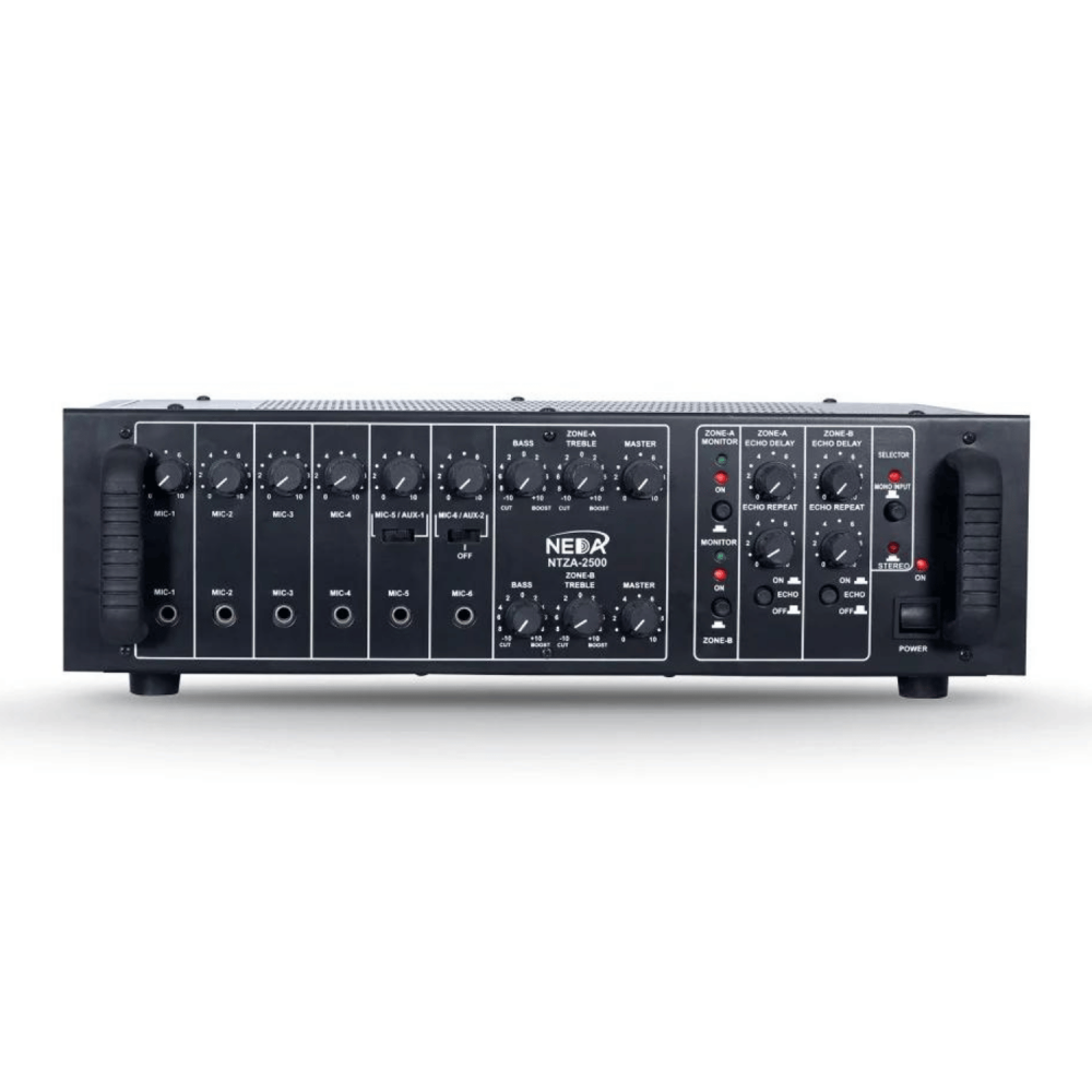 جهاز امبليفير قناتين 250 وات الهندي – NEDA NTZA-2500 Amplifier Audio