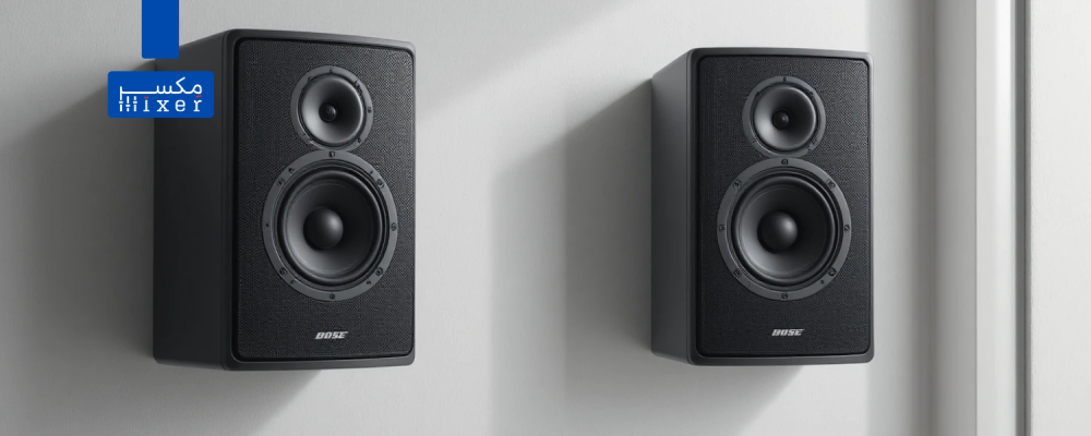 زوج سماعات جدارية بوز DM5SE بقدرة 60 وات لتجربة صوت واضحة واحترافية