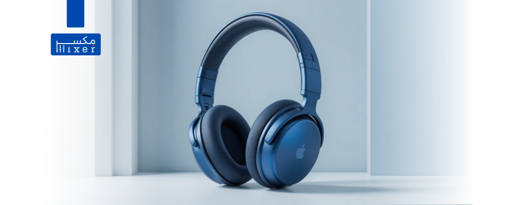 سماعات الرأس لاسلكية بتقنية إلغاء الضوضاء ماركة Apple مستوى صوت احترافي وتصميم فاخر موديل AirPods Max BL