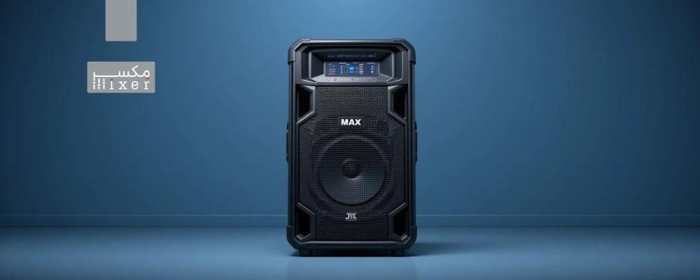 سماعات كبيرة بلوتوث مقاس 10 إنش بقوة 400 وات مع USB وBluetooth موديل J 1810 BT ماركة MAX