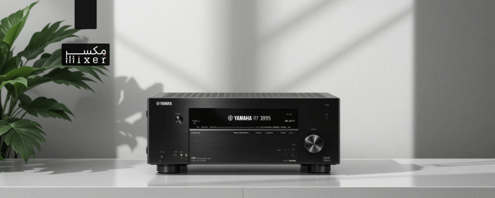 مضخم صوت ياماها RX-V385 أسود AV – تجربة صوتية منزلية لا تُقارن