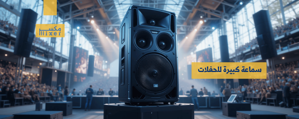 Large speaker for large events and gatherings with professional performance