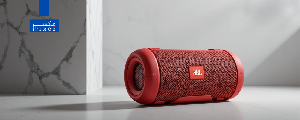 مكبر صوت JBL Charge 5 الأحمر – مكبر صوت محمول بصوت جهوري قوي