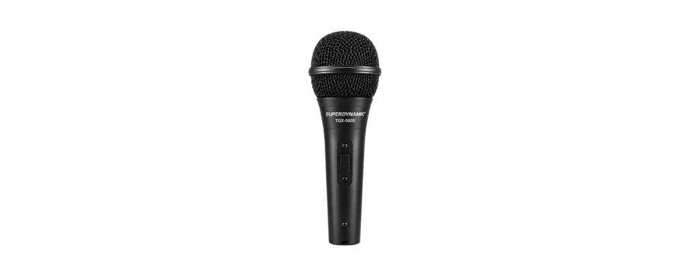 ميكروفون سلكي أداء احترافي بثبات عالي وجودة صوت نقية موديل TGX-500S ماركة SUPERDYNAMIC