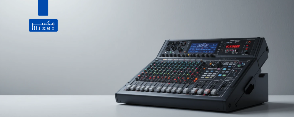 مكسر صوت الاحترافي نداء 16 قناة قدرة 1000 وات مع ثلاث مخارج صوتية ودعم بلوتوث وUSB لتجربة صوتية مثالية موديل NA-PX16D