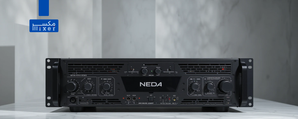 جهاز امبلي فاير ماركة NEDA – موديل NTZA-2500 امبليفاير بقناتين، قدرة 250 وات، أداء صوتي قوي وموثوق