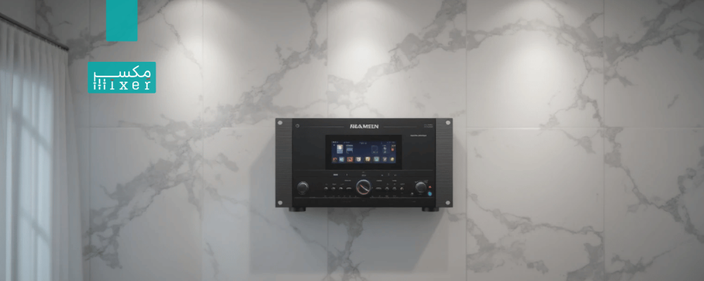 امبلي فاير جداري قدرة 100 وات بشاشة لمس 4 إنش – ماركة ماكسمين MG-R425