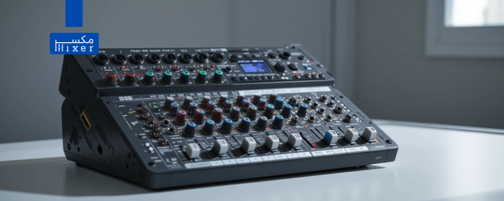 مكسر صوت Behringer XENYX QX1202USB – 12 قناة مع مؤثرات رقمية وواجهة USB