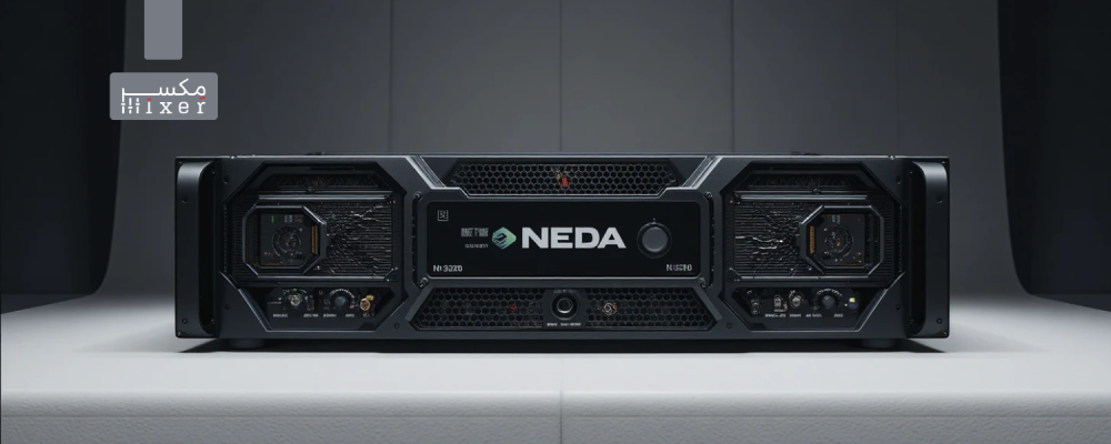 مضخم صوت باور أمبليفاير من نداء قوة 3200 وات أداء احترافي لتجهيزات المساجد والحفلات الكبرى موديل N-3200