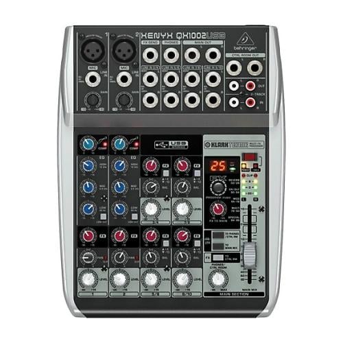 Behringer XENYX QX1202USB 12-Channel Professional Mixer with