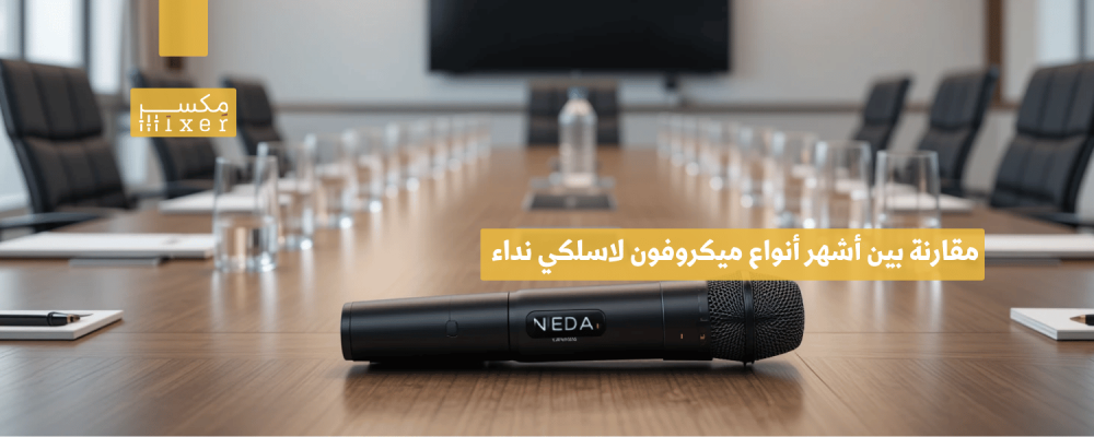 مقارنة بين أشهر أنواع ميكروفون لاسلكي نداء وأفضل الخيارات المتاحة مقارنة بين أشهر أنواع ميكروفون لاسلكي نداء وأفضل الخيارات المتاحة