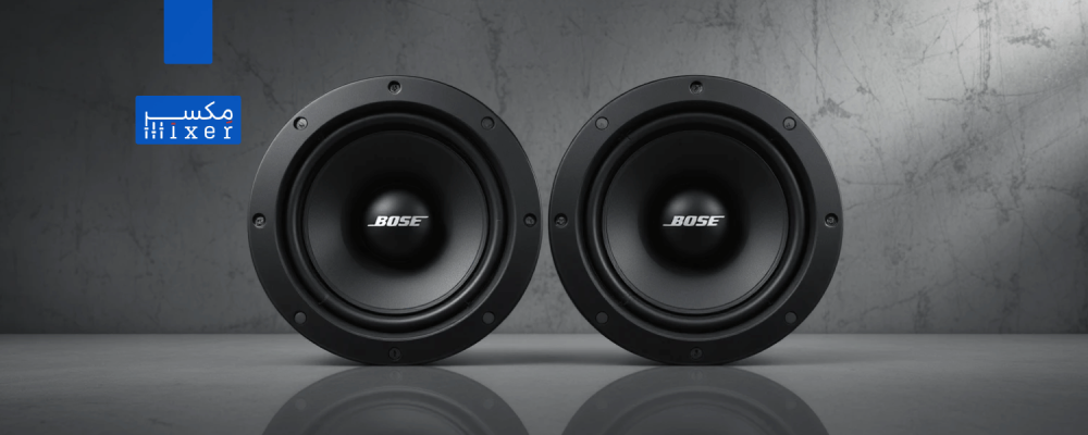 زوج سماعات سقفية Bose قوة 40 وات 4.5 إنش لون أسود FreeSpace FS4CE