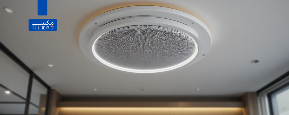 سماعات سقفية بقدرة 60 واط وتصميم أنيق ماركة AMATE AUDIO – مقاس 6.5 بوصة – موديل CS7