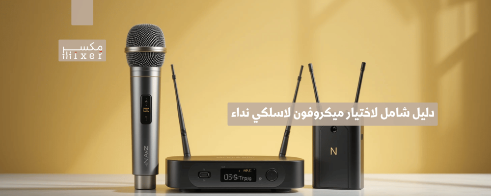 دليل شامل لاختيار ميكروفون لاسلكي نداء المناسب للمساجد والمنشآت