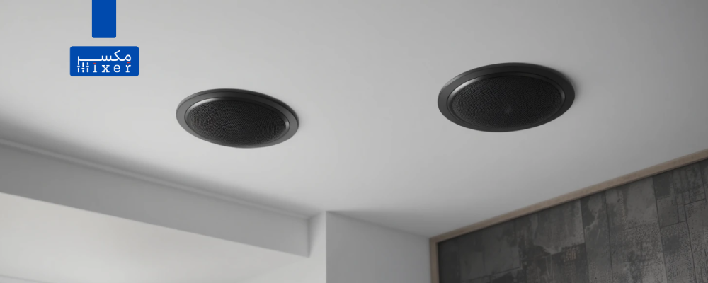 سماعات Bose Pro FreeSpace 3 IIsat Black – سماعات سقفية بتصميم مخفي وصوت نقي للمساحات الاحترافية