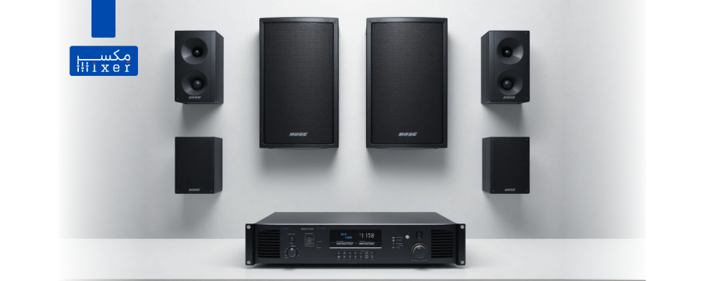 أنظمة الصوتيات المتكاملة – امبلي فاير نداء مع سماعات جدارية BOSE