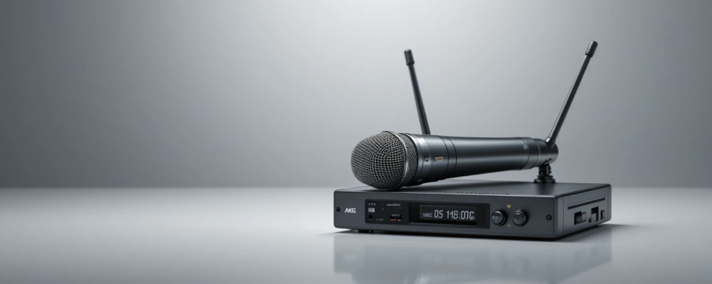 ميكروفون لاسلكي AKG HT470 D5 – أداء احترافي بصوت واضح للمساجد والفعاليات