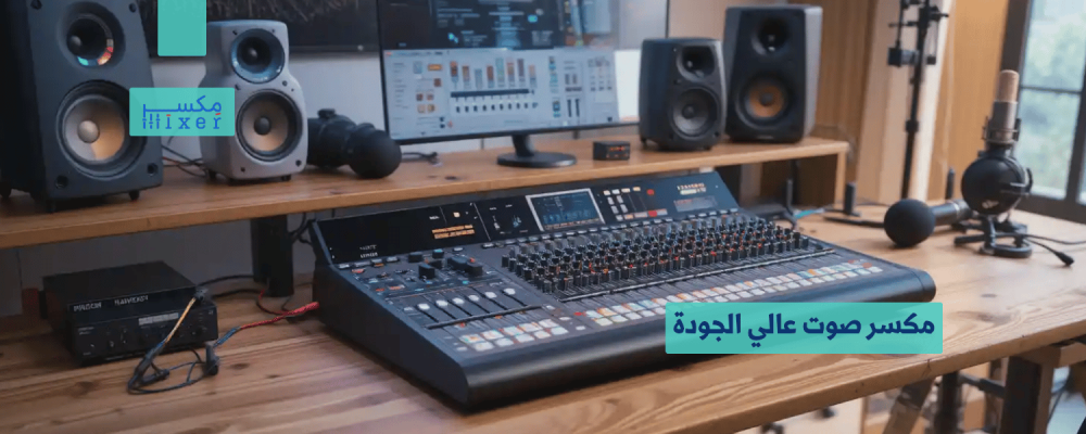 High quality audio mixer for a complete audio experience