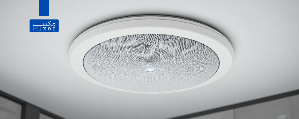 سماعات سقفية NEDA NA-719 مقاس 20 سم قدرة 7.5–15 وات – أداء صوتي قوي وتصميم أبيض أنيق